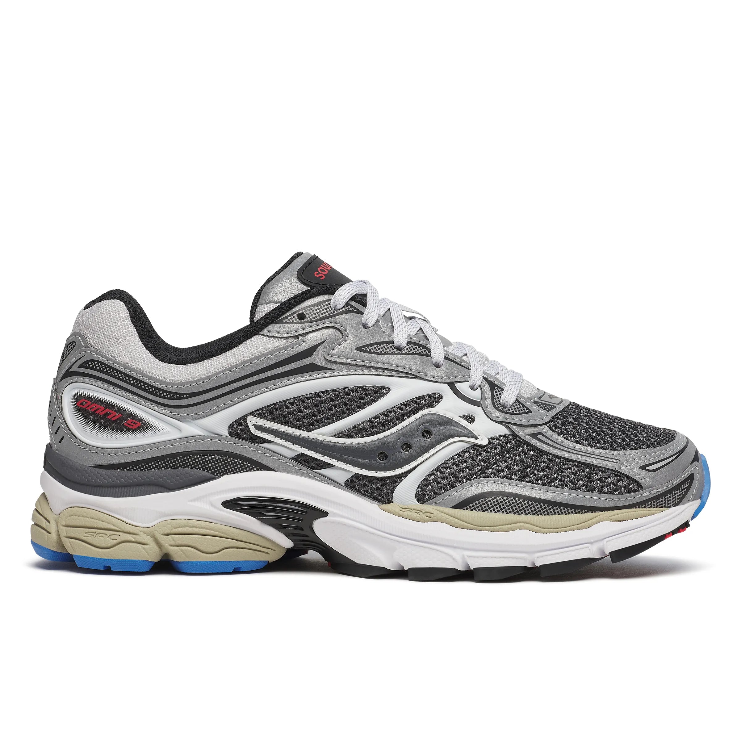 Saucony Pro Grid Omni 9 Grey Silver