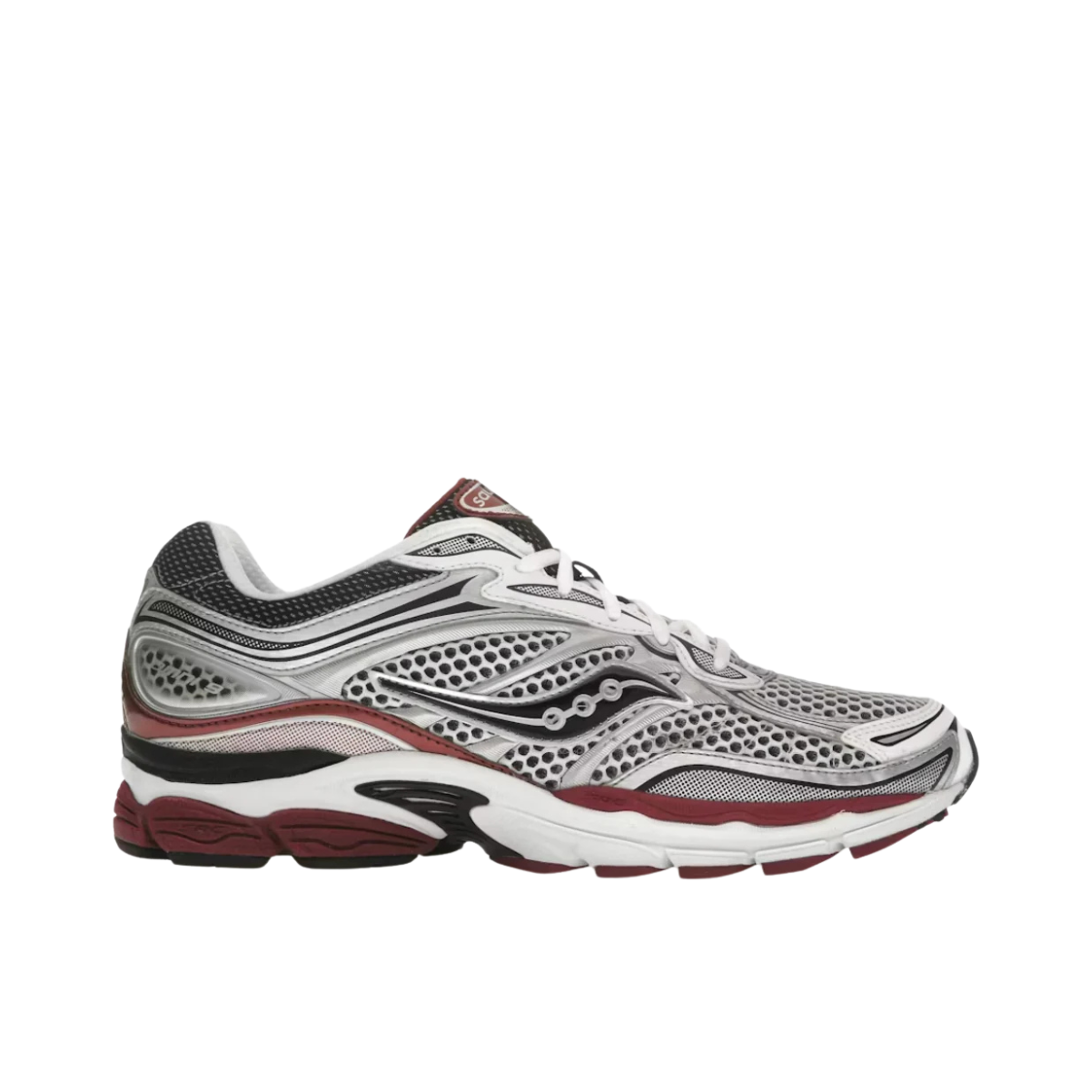 Saucony ProGrid Omni 9 Silver Burgundy